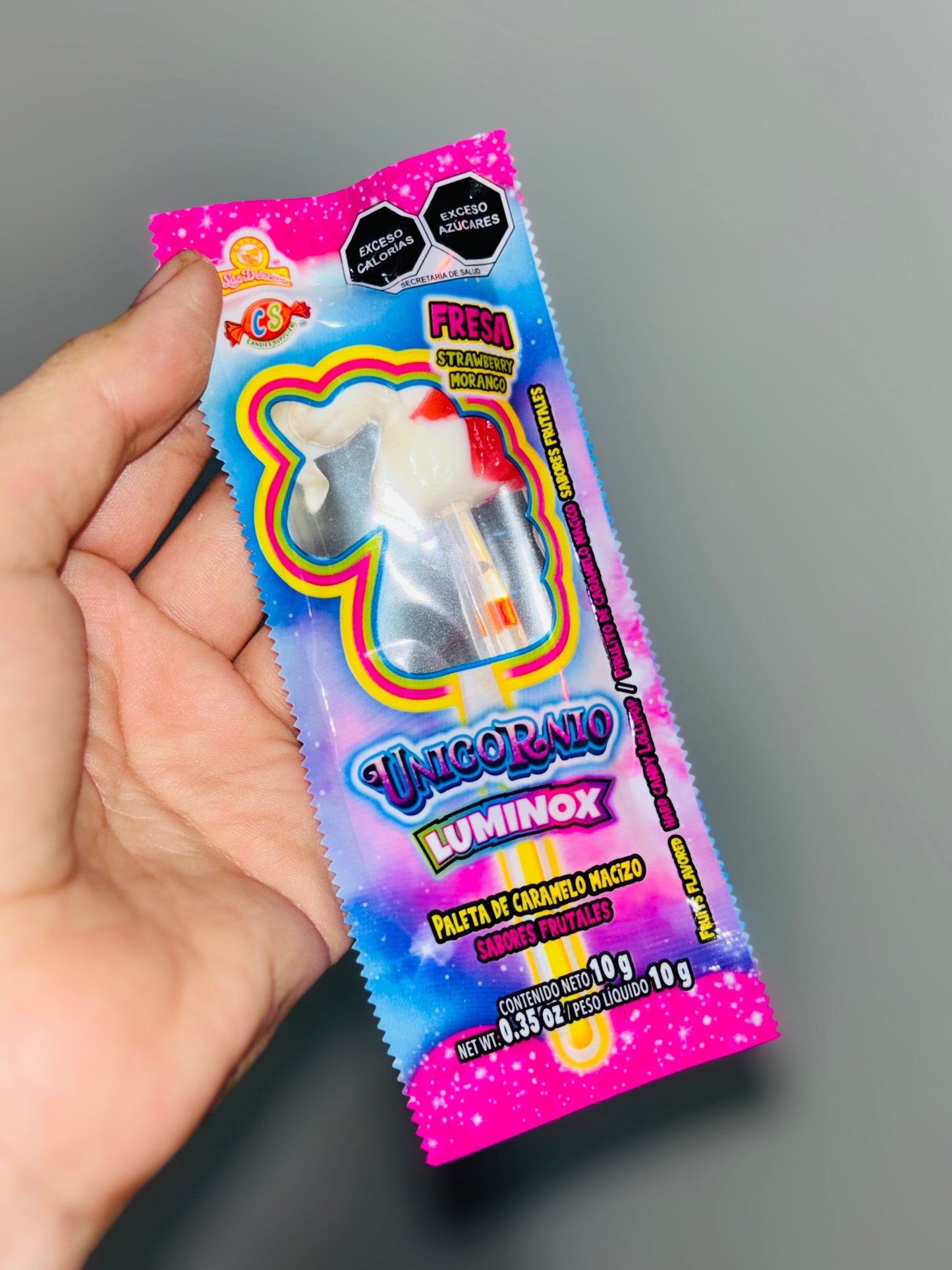 Paleta Unicornio 🦄 Luminox