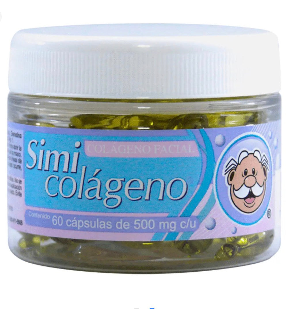Simicolageno Facial 60cap 500 Mg C/u Sabor Colageno