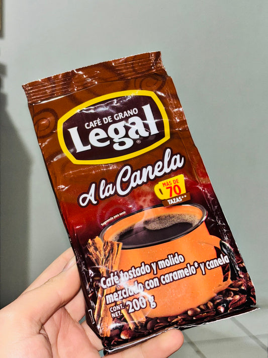 Café de Grano a la Canel “legal”