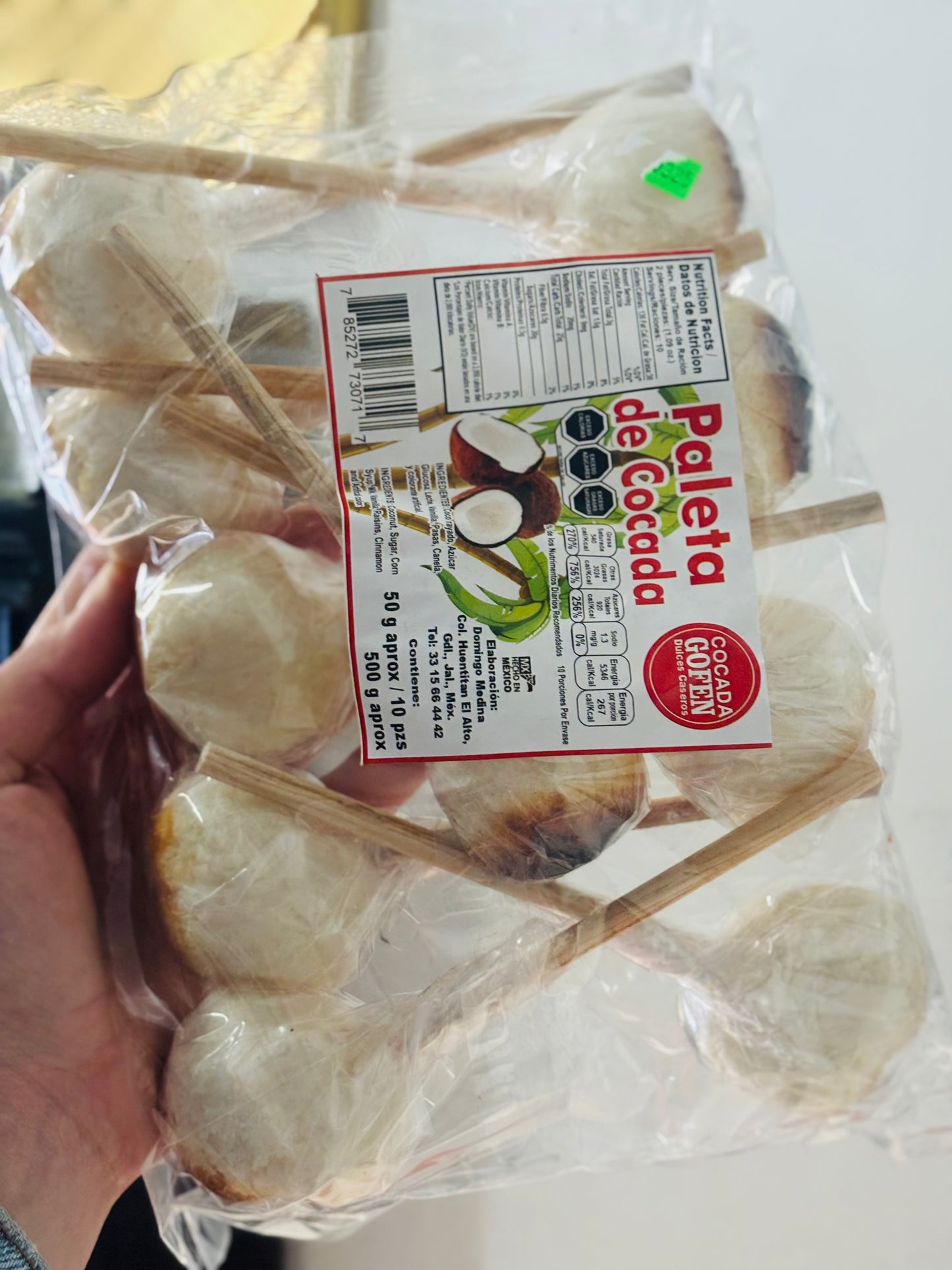 Paleta de cocada 🥥