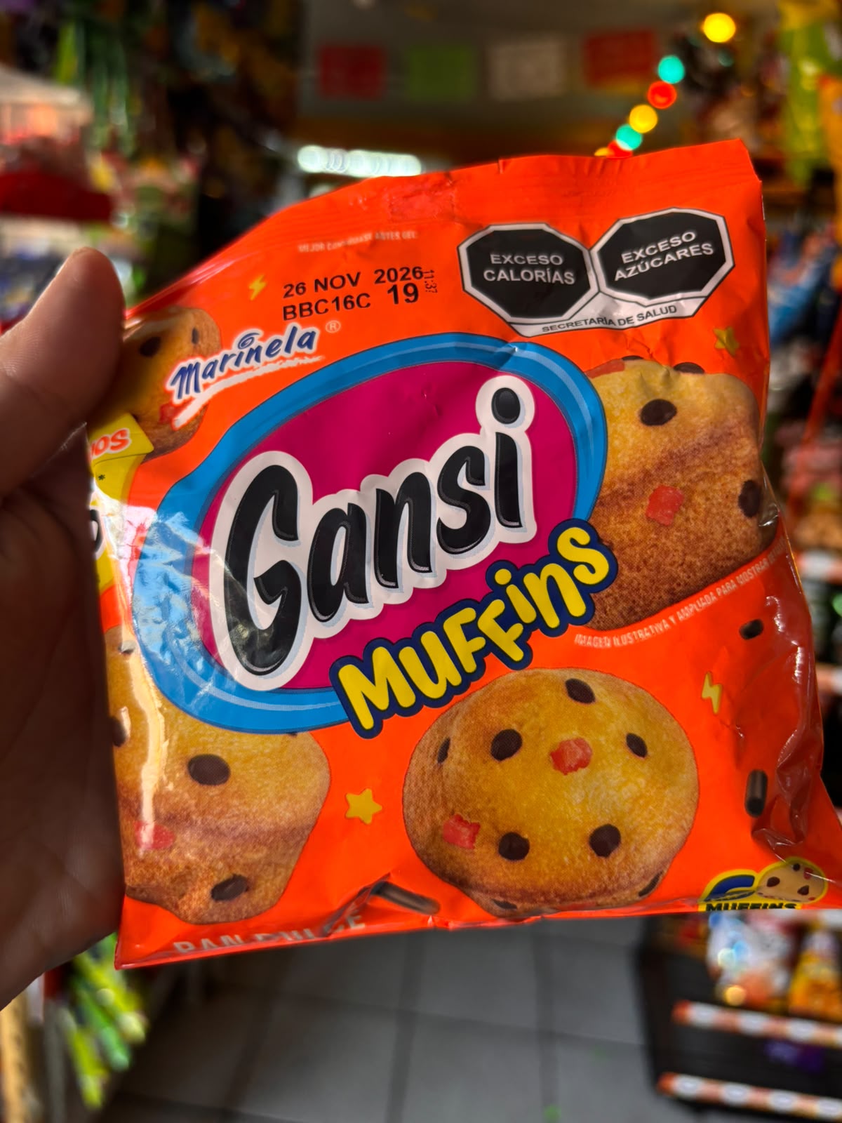 Gansitos Muffins Marinela