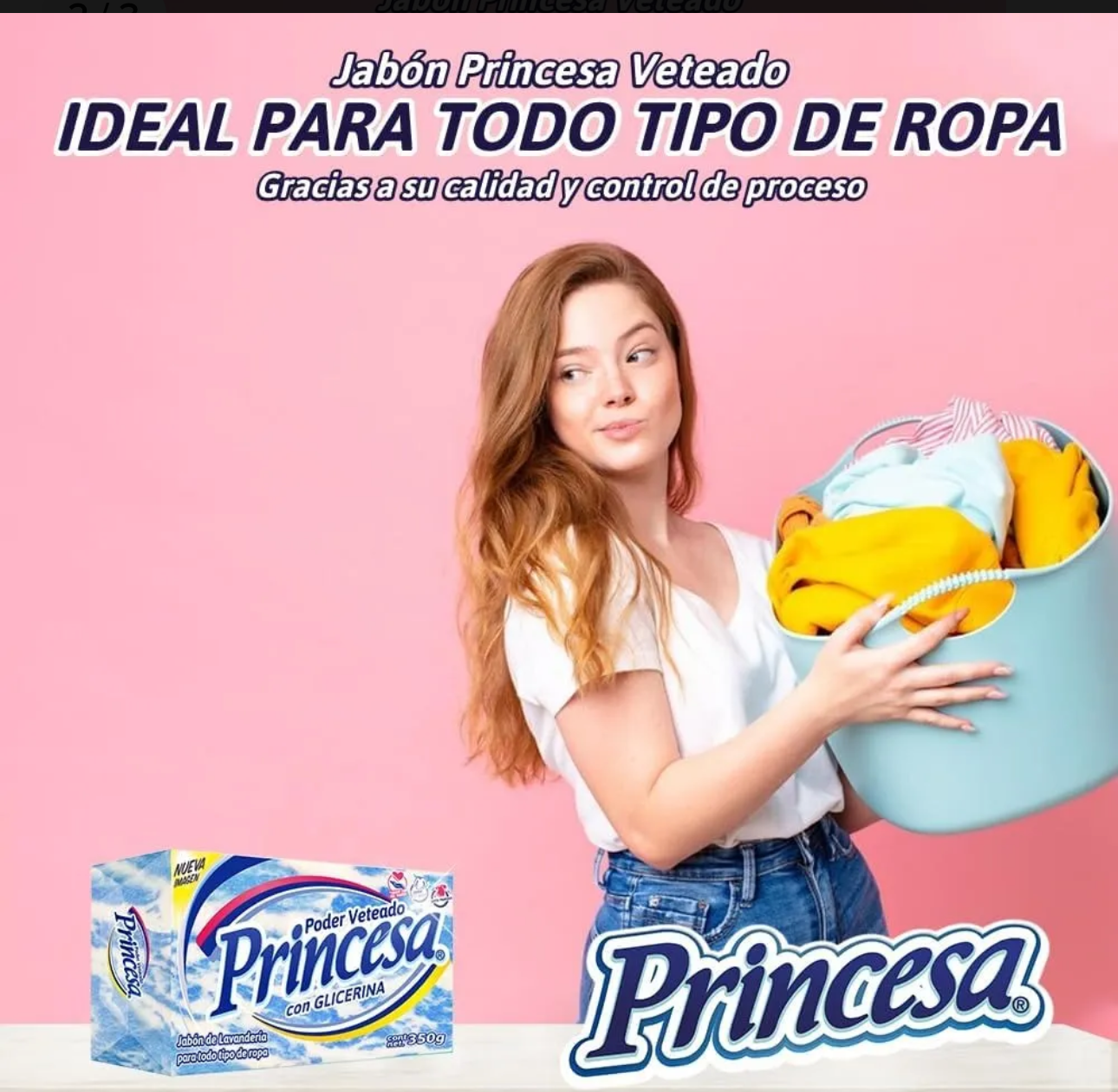 Jabón 🧺🫧 Princesa con Glicerina