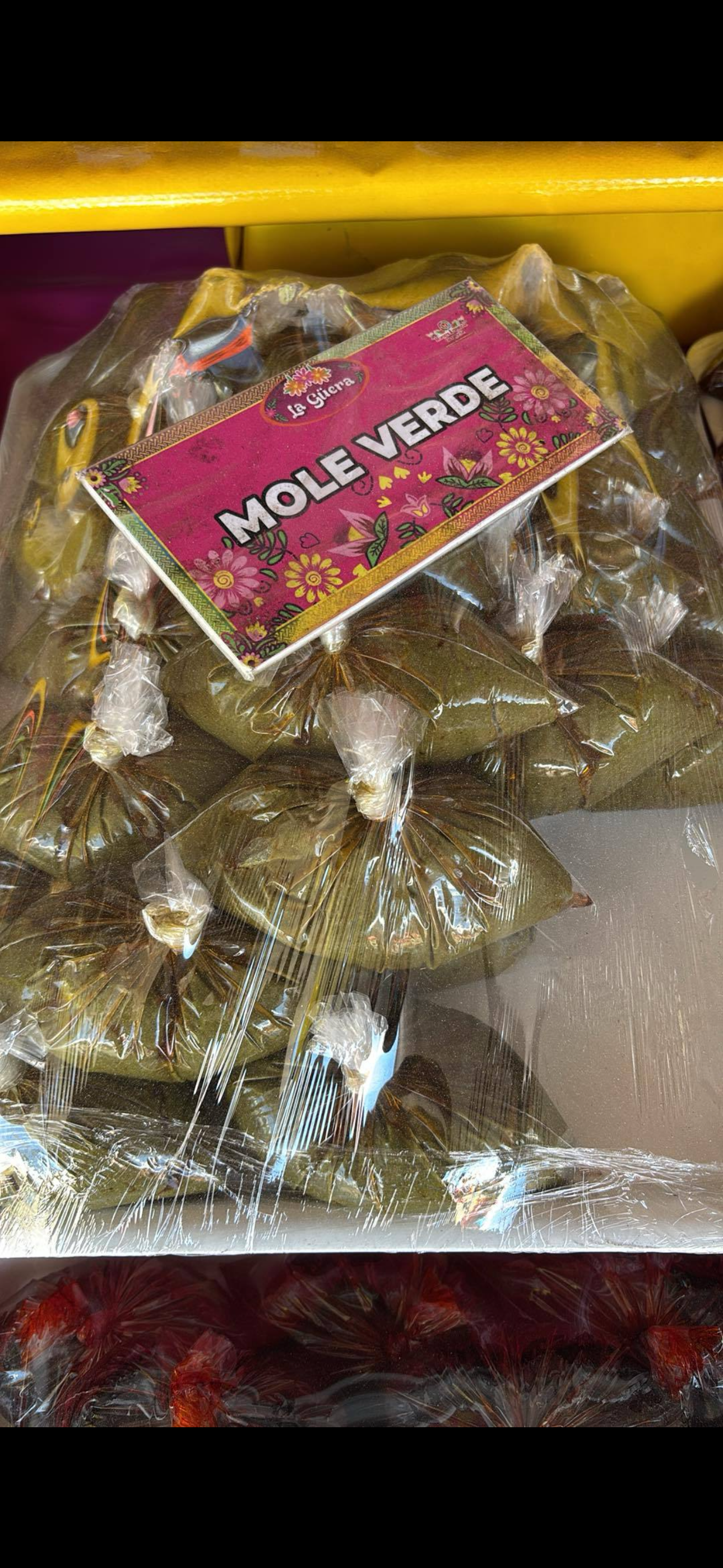 Mole oaxaqueño varios sabores