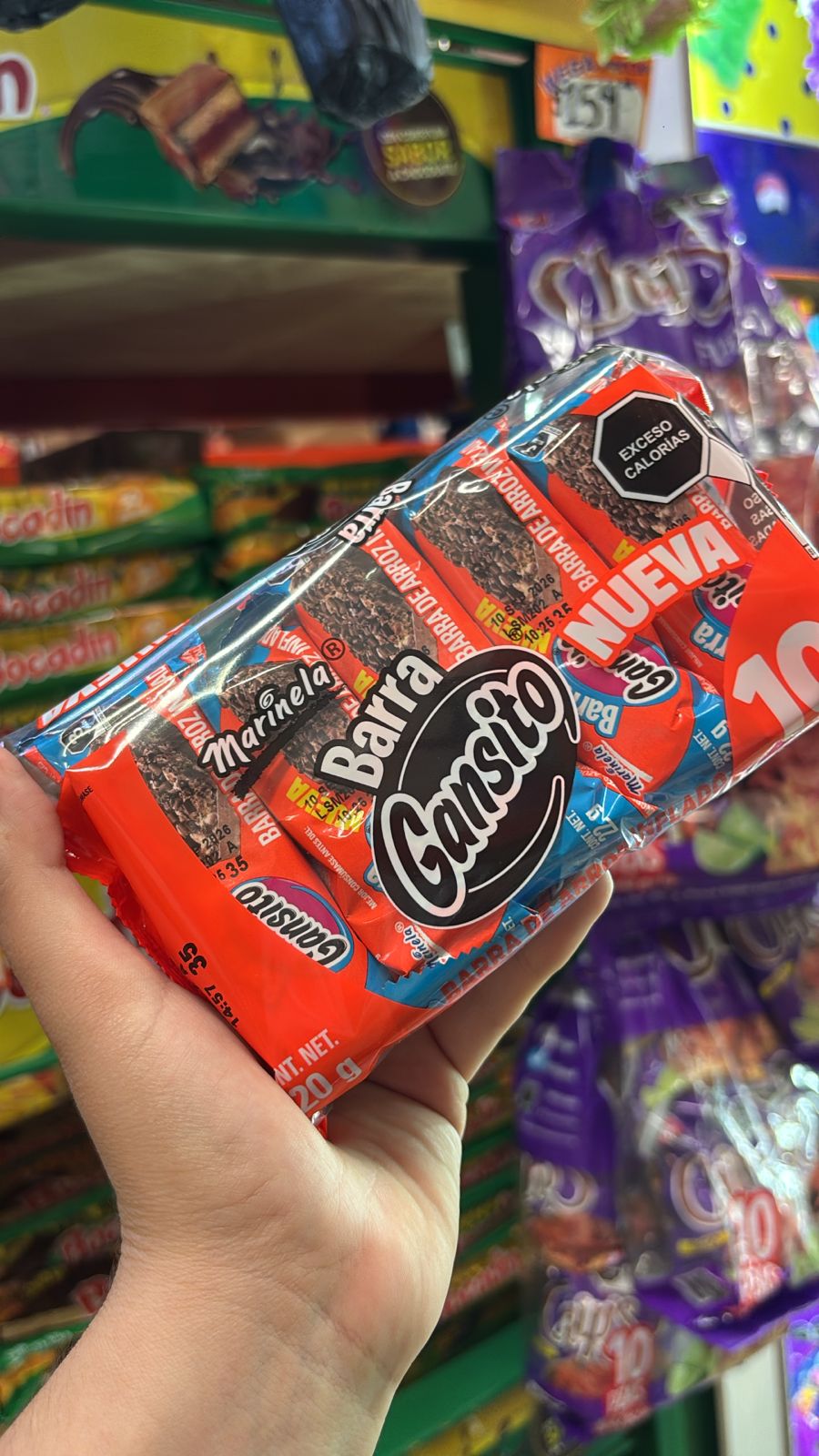 Gansito Marinela Barra 220g Envasado Dulce