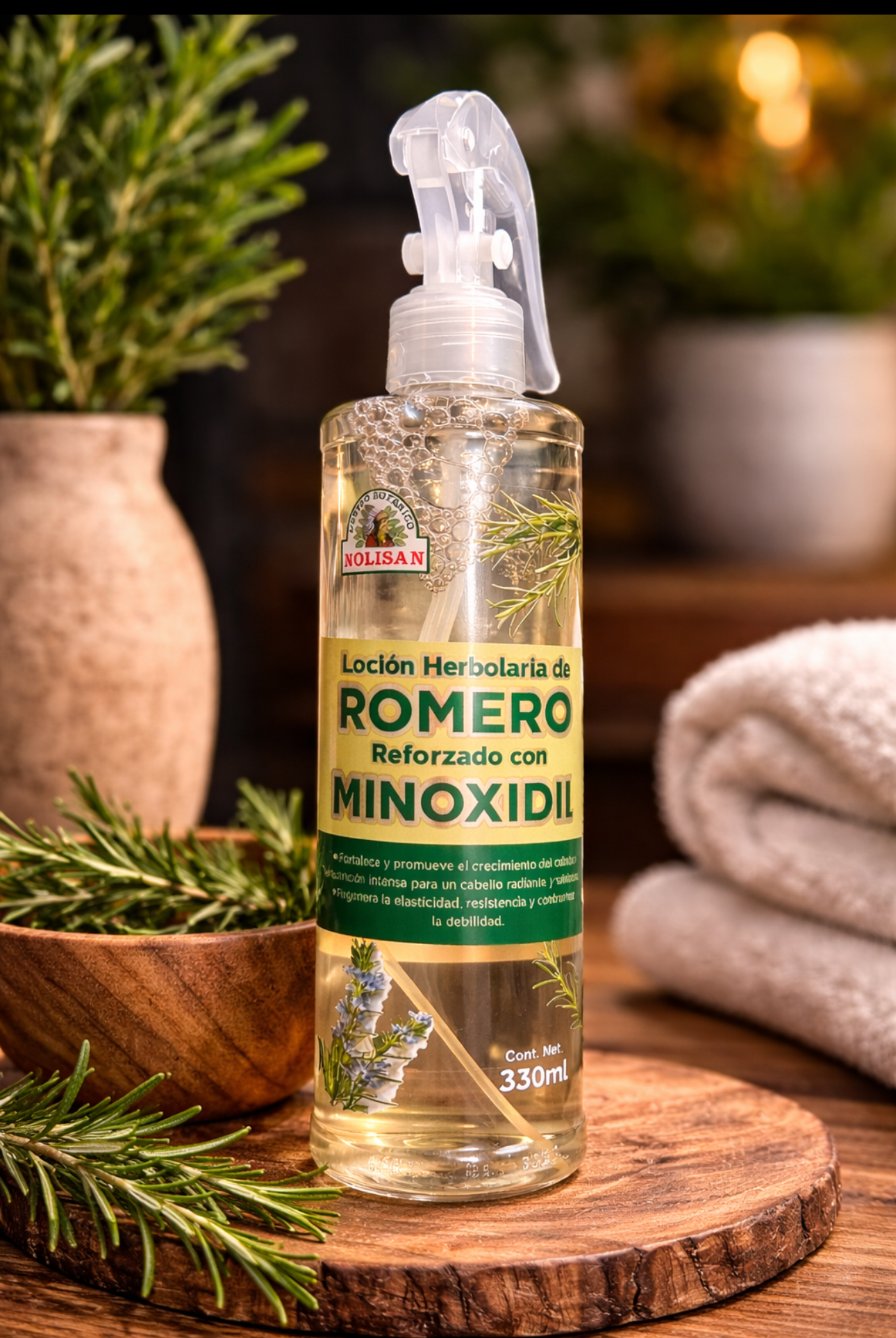 Shampoo Romero & minoxidil