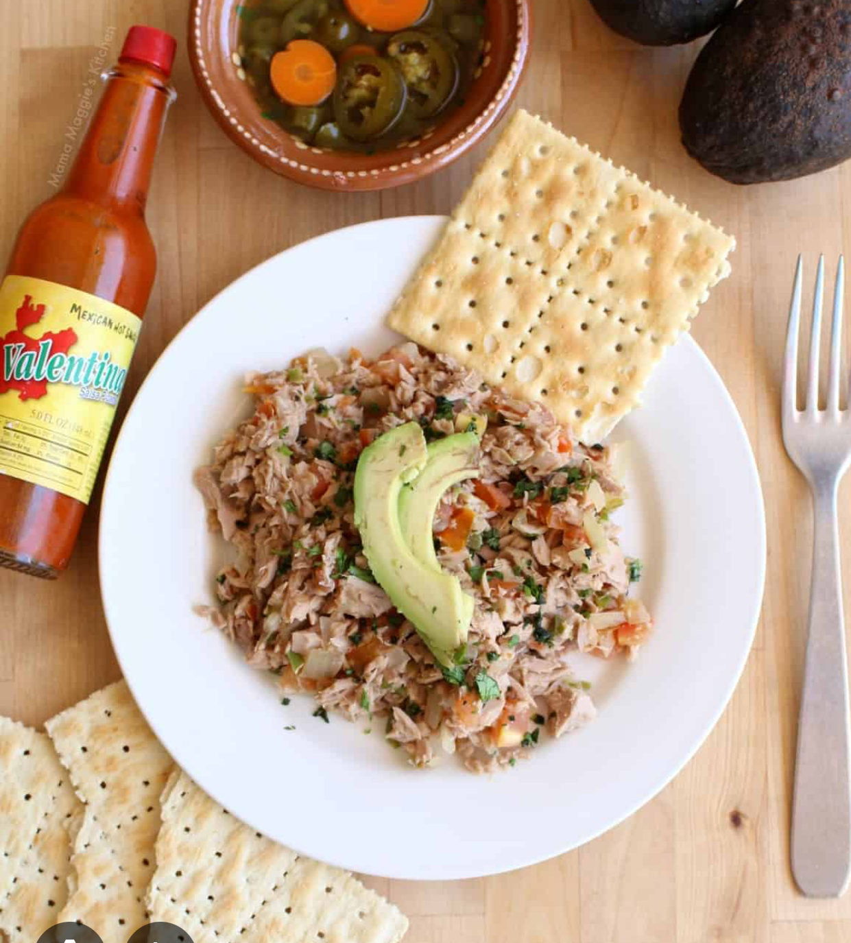 Atún dolores 🍣 en agua