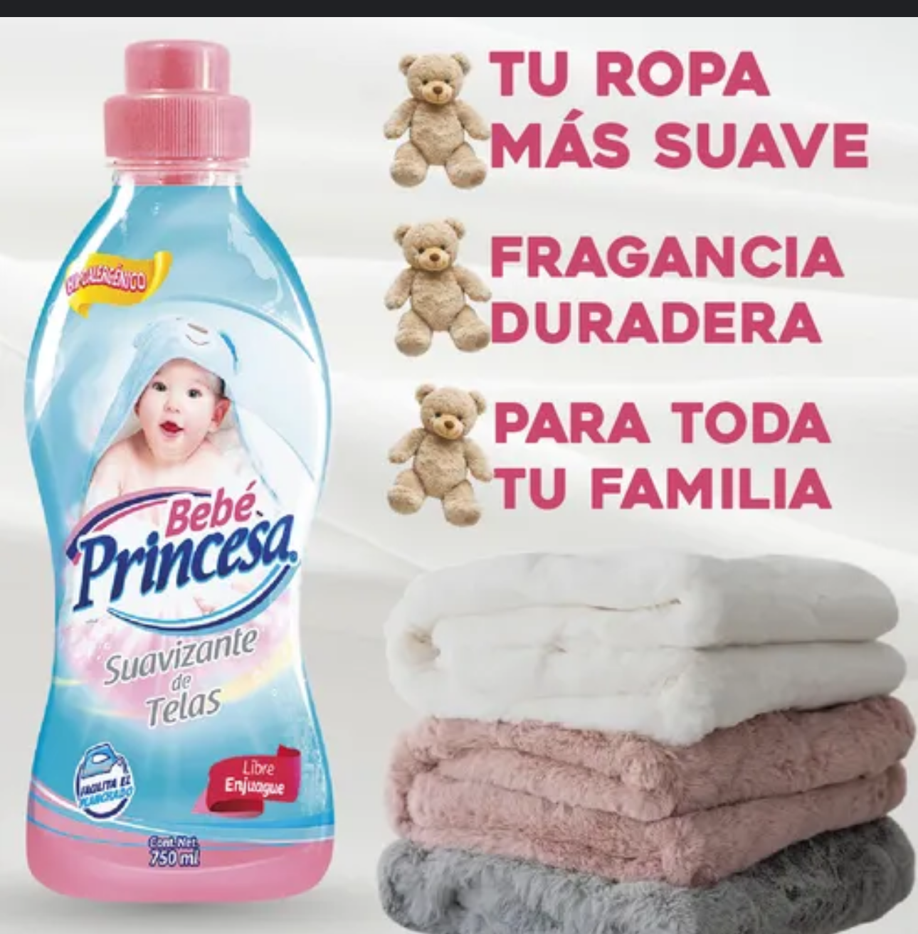 Suavizante de Telas Bebé 👶🏻“Princesa”