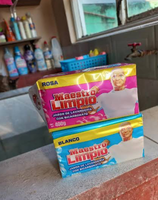 Jabón Rosa Maestro Limpio