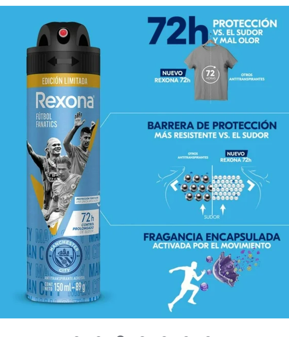 Desodorante Rexona Futbol⚽️  “Edición Limitada”