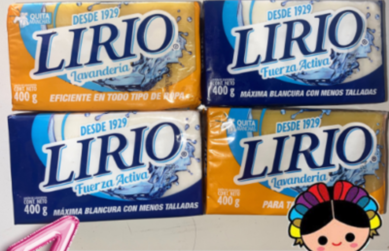 Lirio jabón