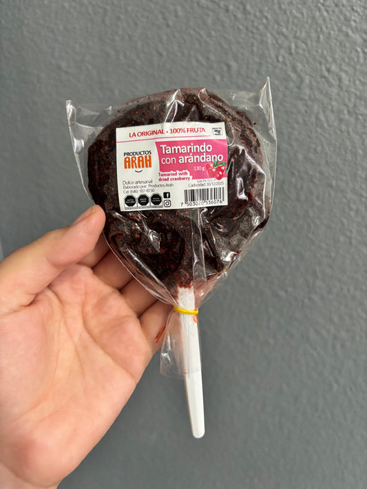 Paletas de tamarindo combinadas
