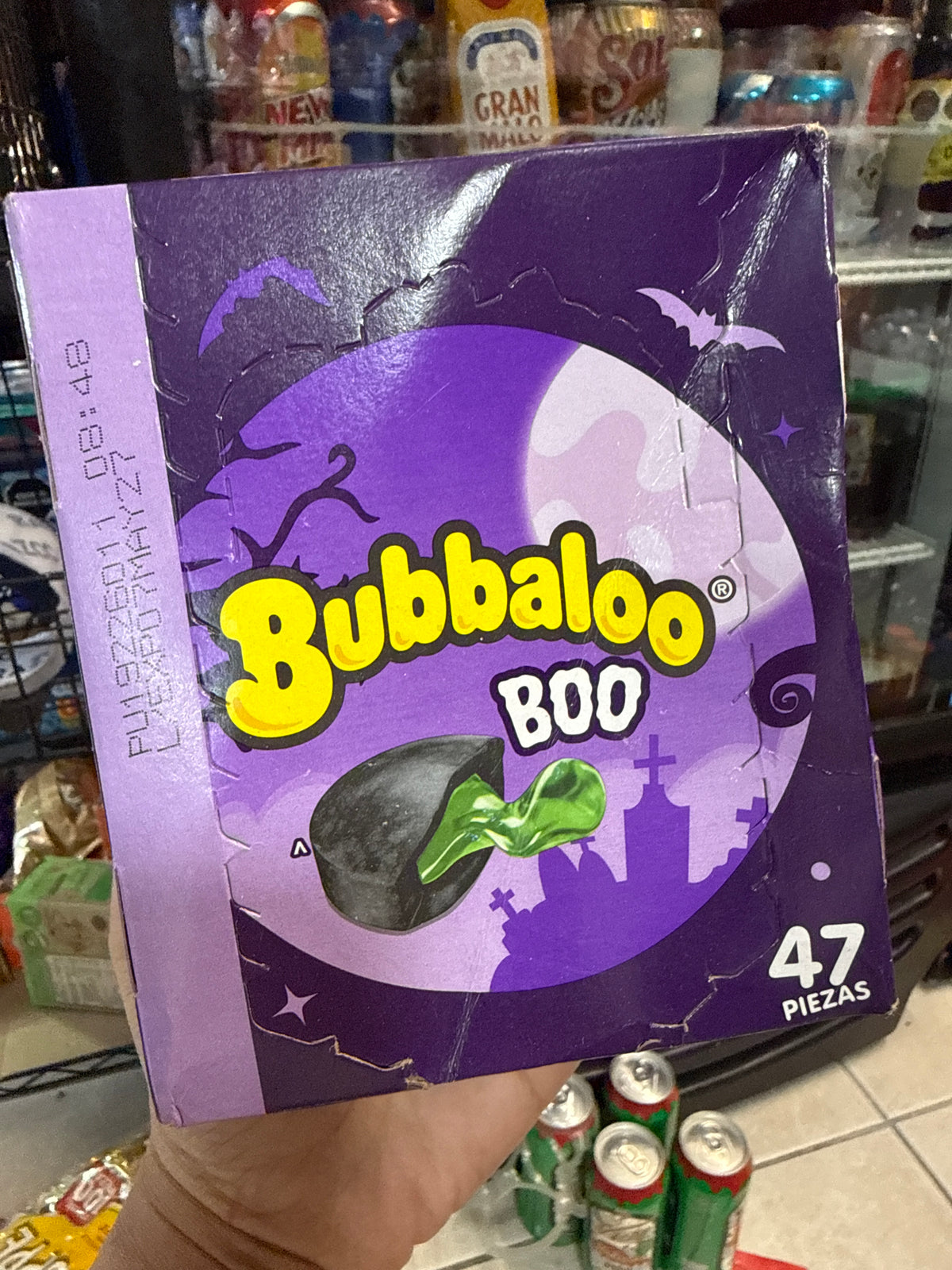 Bubbaloo Chiles Edición Boo
