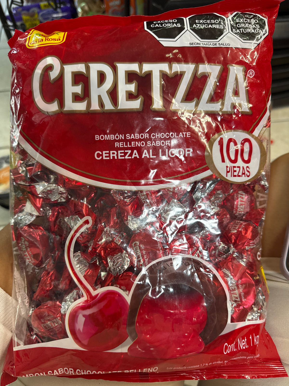 De la Rosa Chocolates Rellenos Sabores