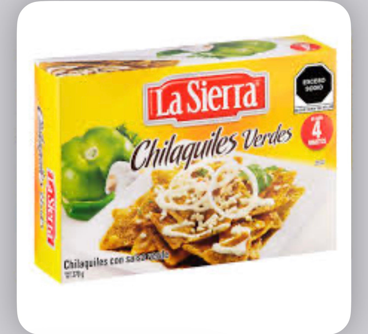 La sierra Chilaquiles Verdes