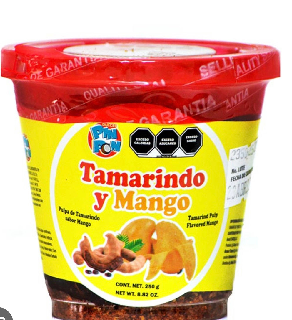 Pinpon pulpa de tamarindo sabor a Mango