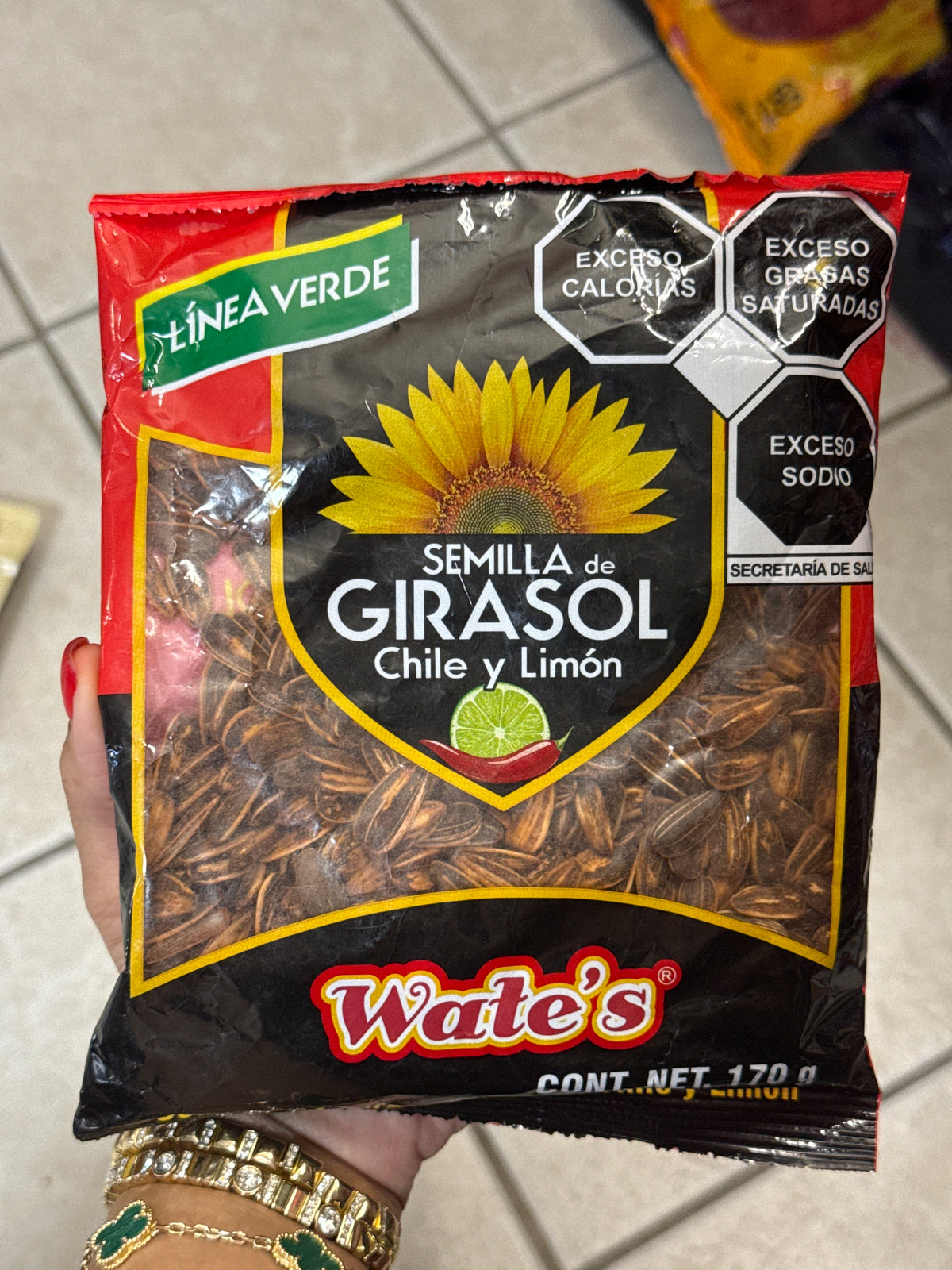 Semilla De Girasol Chile Limón