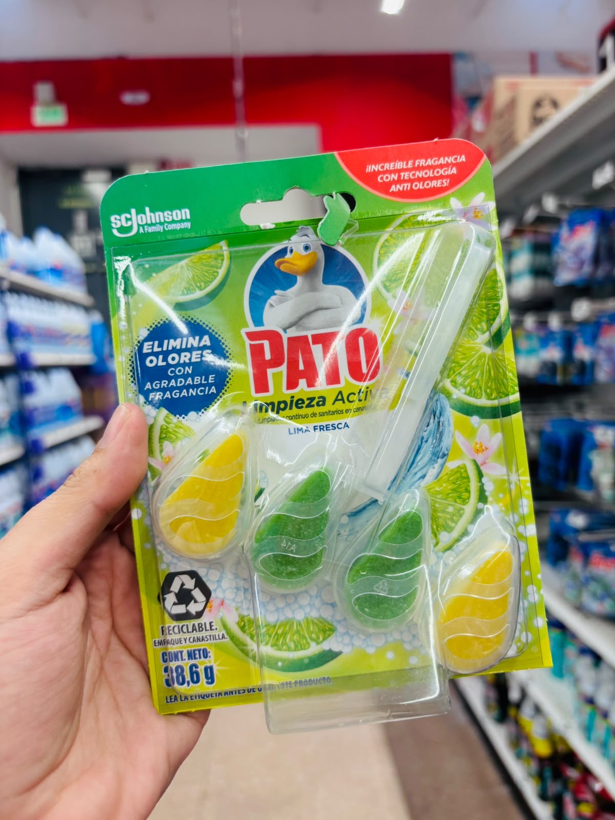 Pato Limpieza Activa Lima Fresca