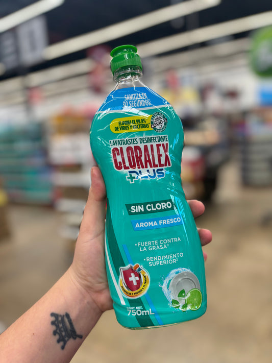 Lavatrastes Cloralex Plus