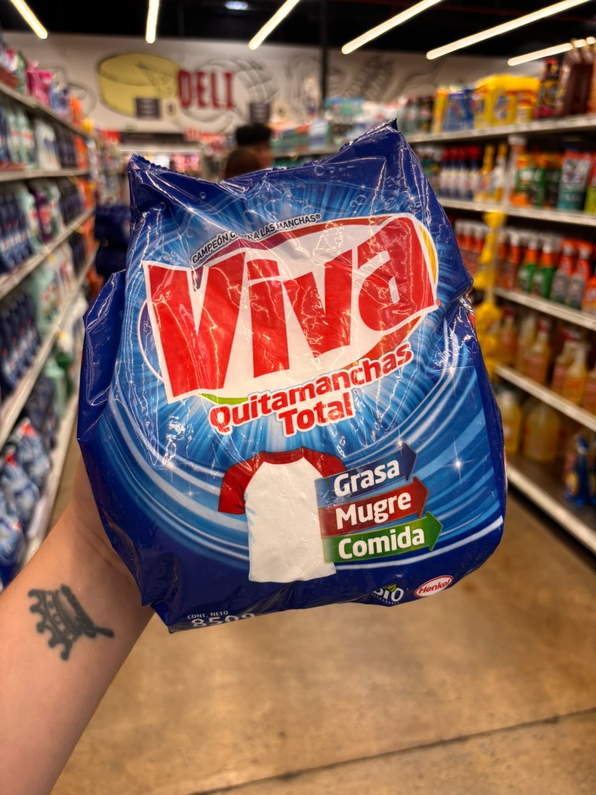 Viva Quitamanchas Total Detergente en polvo