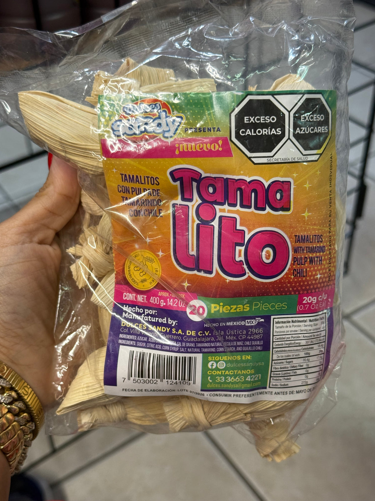 Tamalito de Tamarindo