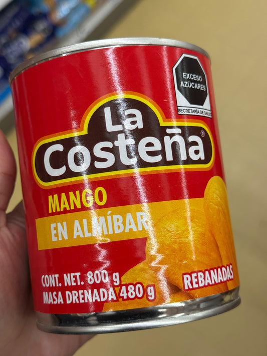 Mango en almíbar “La costeña “