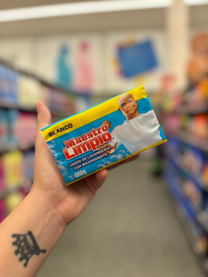 Jabón Rosa Maestro Limpio