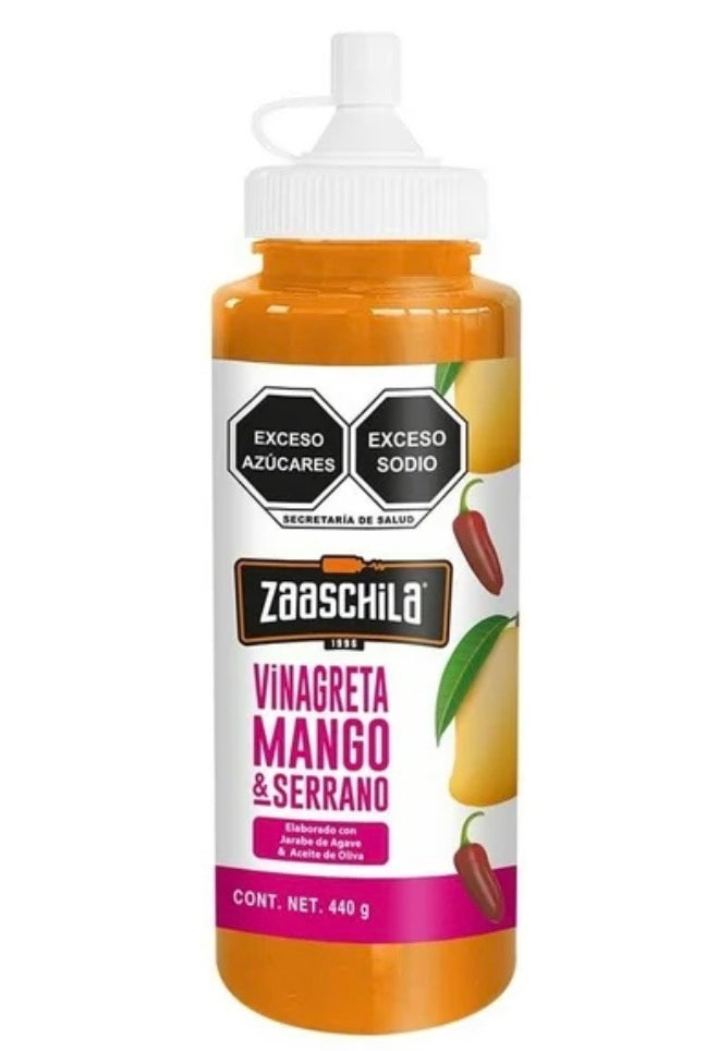 Vinagreta Zaaschila mango y serrano