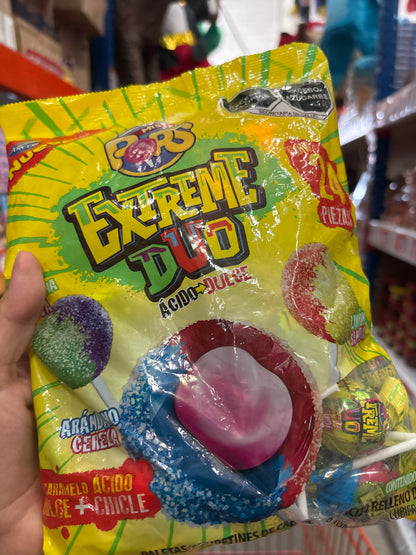 Chupetines Mister Pops Evolution Extreme Duo