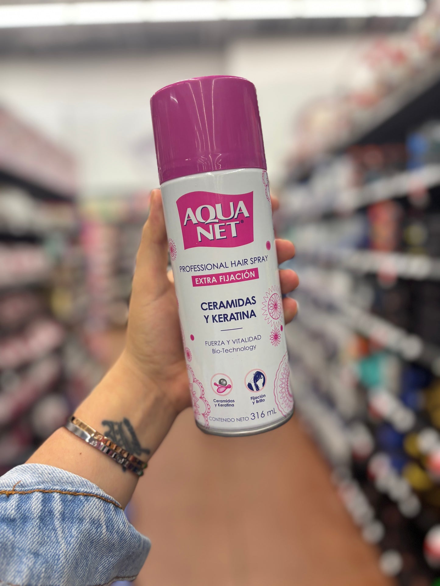 Aquanet Ceramidas y Keratina