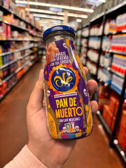 Cappuccino Pan De Muerto con Café Mexicano “Ole”