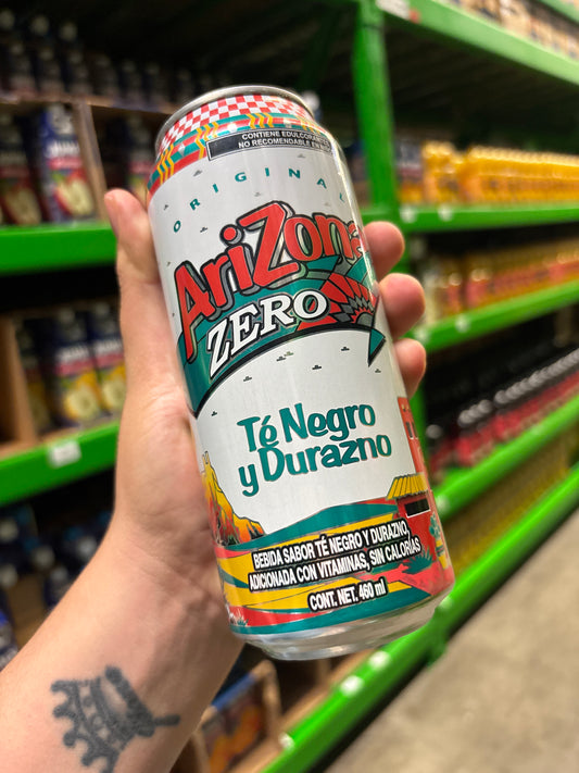 Arizona Zero Te negro&Durazno🍑