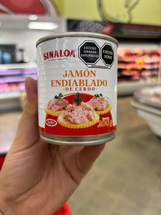 Jamón endiablado de cerdo 🐷 “Sinaloa”
