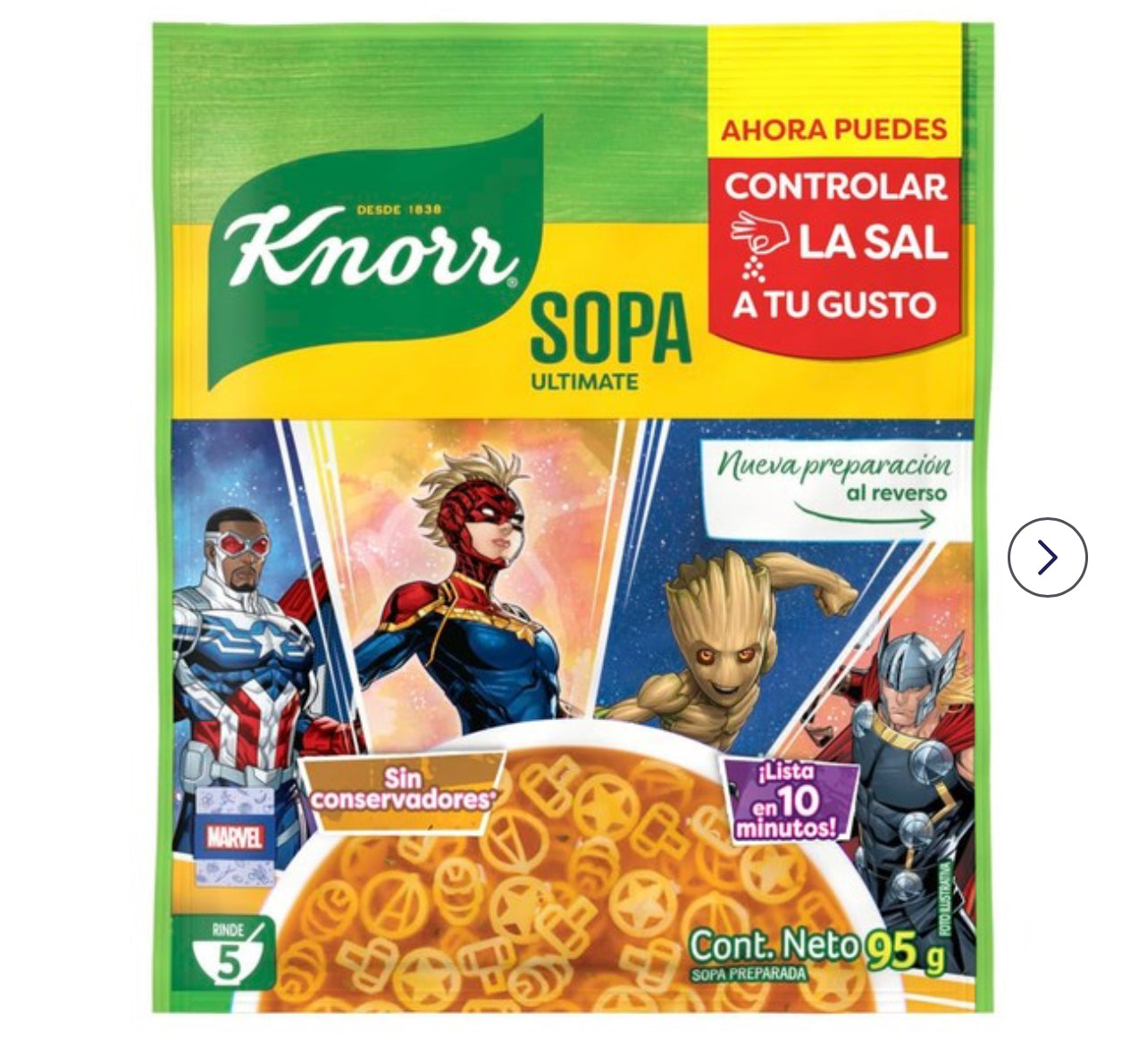 Knorr Sopa de Niños