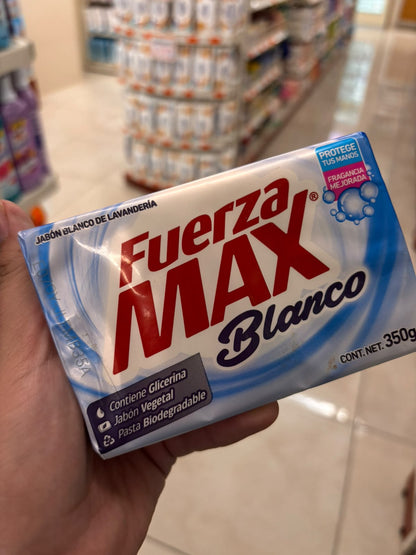 Jabón de lavandería en barra Fuerza Max