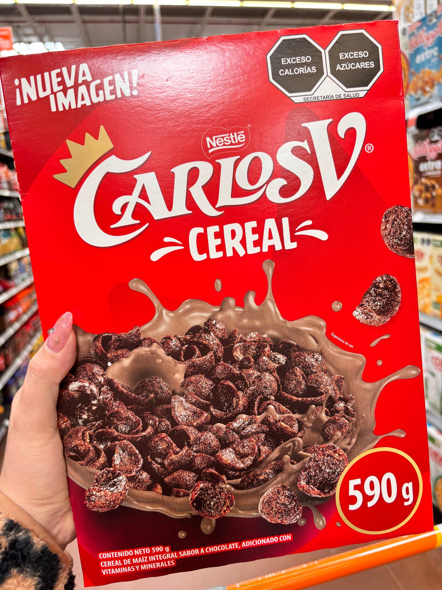 Carlos V Cereal de chocolate