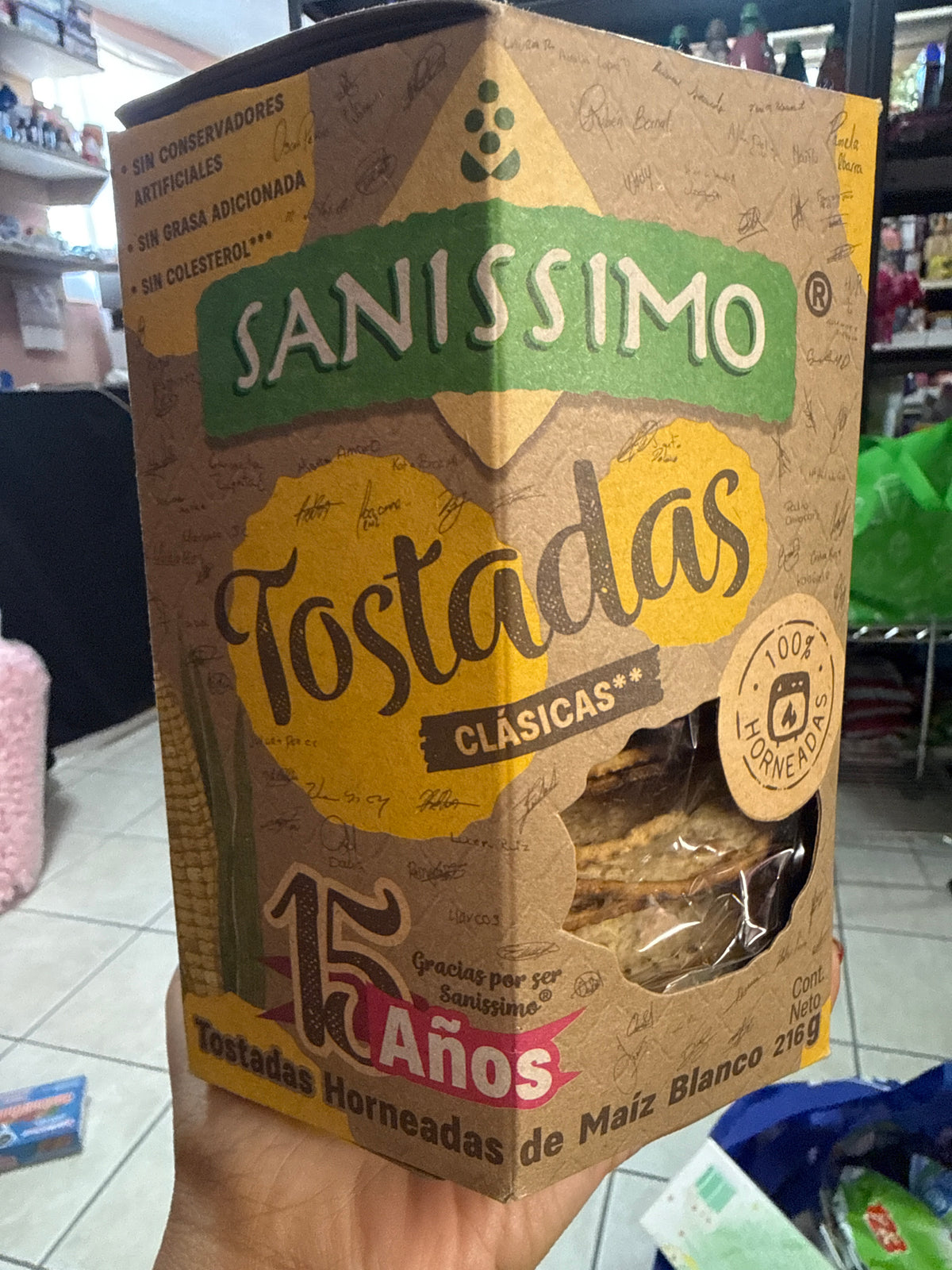 Sanissimo Tostadas Horneadas Clásicas