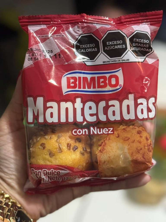 Mantecadas con Nuez 🌰 “Bimbo”