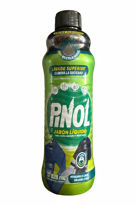 Pinol detergente Ropa oscura y mezclilla
