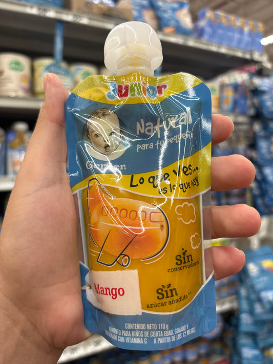 Papilla Gerber sabor mango