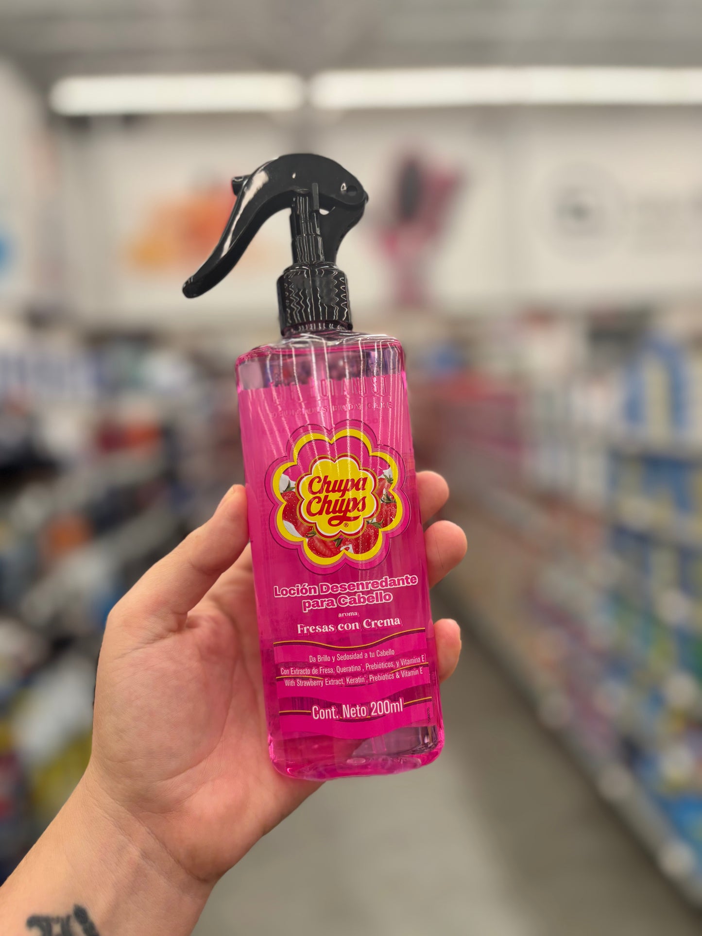 Loción desenredante Fresas 🍓 con crema “chupa chups”