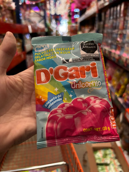 D’Gari Gelatinas Unicornio