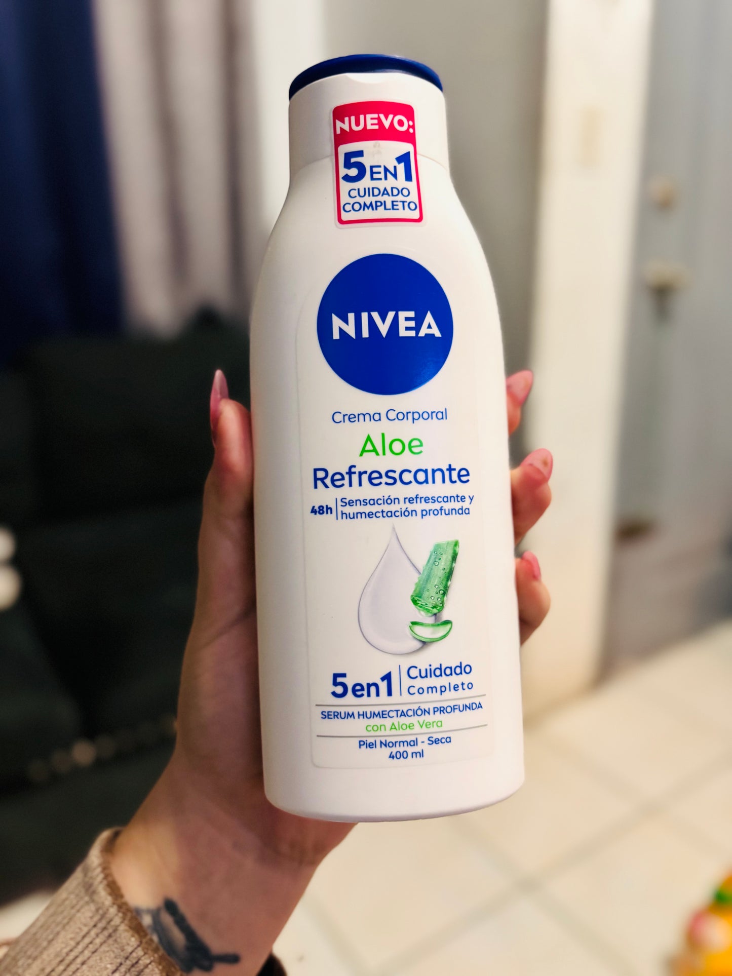 Crema corporal Nivea Aloe Refrescante