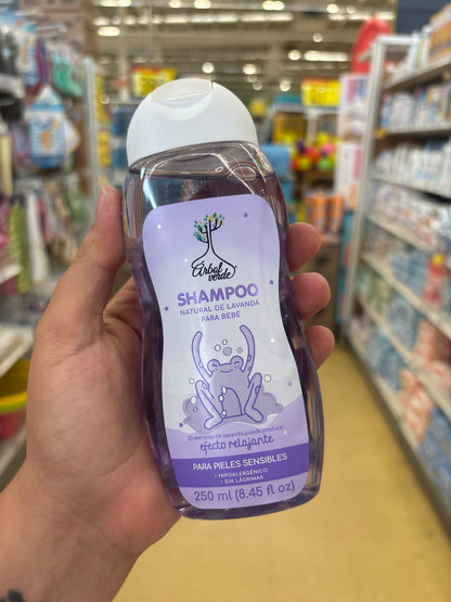 Shampoo Natural de Lavanda Piel sensible
