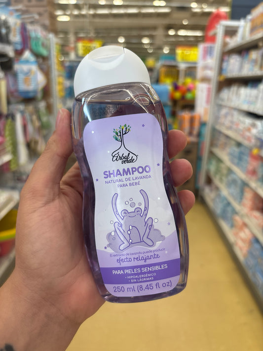 Shampoo Natural de Lavanda Piel sensible