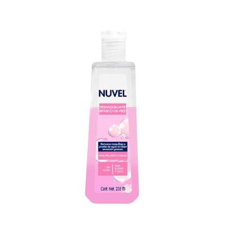 Nuvel desmaquillador sin aceite  Rosa