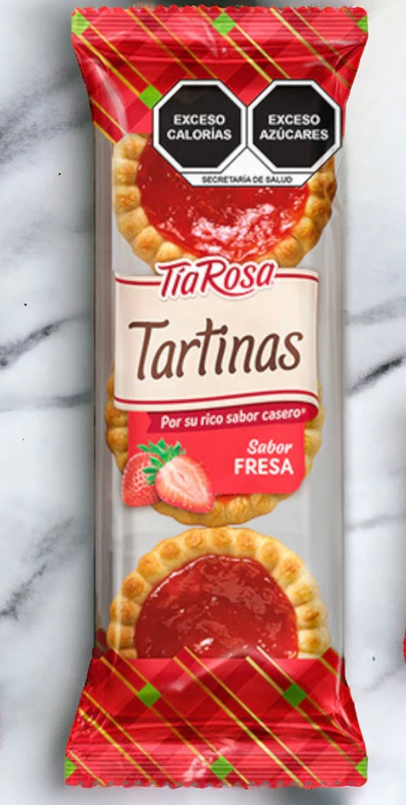 Tia Rosa Tartinas De Fresa