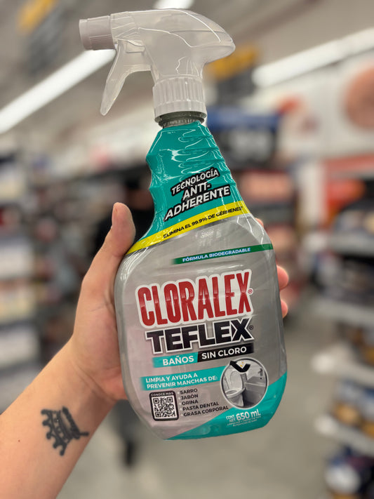 Cloralex TEFLEX BAÑOS sin cloro
