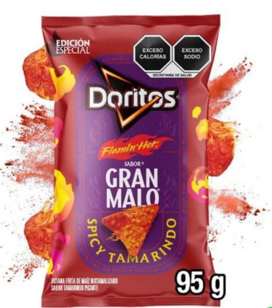 Botana Doritos Flamin Hot Gran Malo 95 g