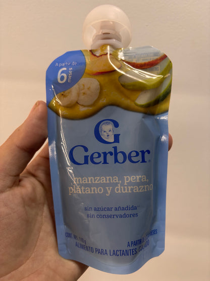 Alimento para bebé “Gerber”