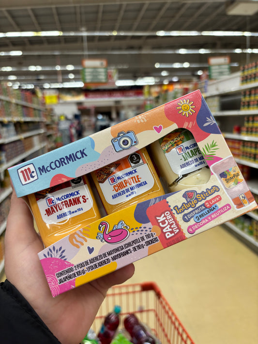 Trío De aderezos McCORMICK